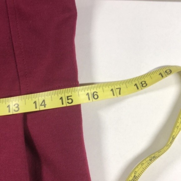 Joe Fresh Sz 8 Burgundy Knit Dress - Picture 7 of 7